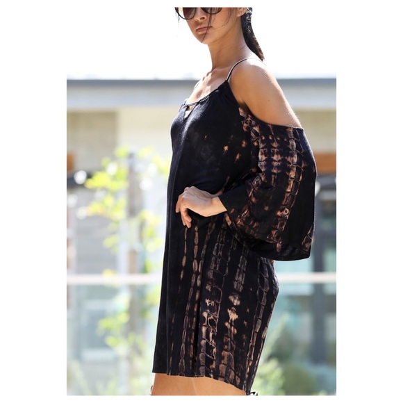 New Arrival 💗 Off the Shoulder Tie Dye Dress - Picture 5 of 6